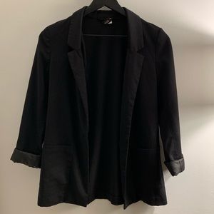 H&M divided black blazer